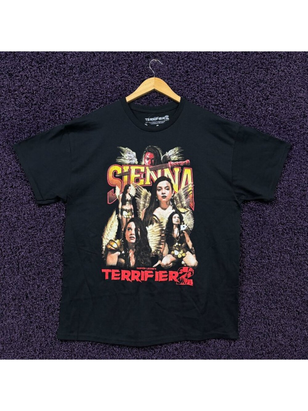 Terrifier 2 Sienna Collage T-Shirt Size Extra Large